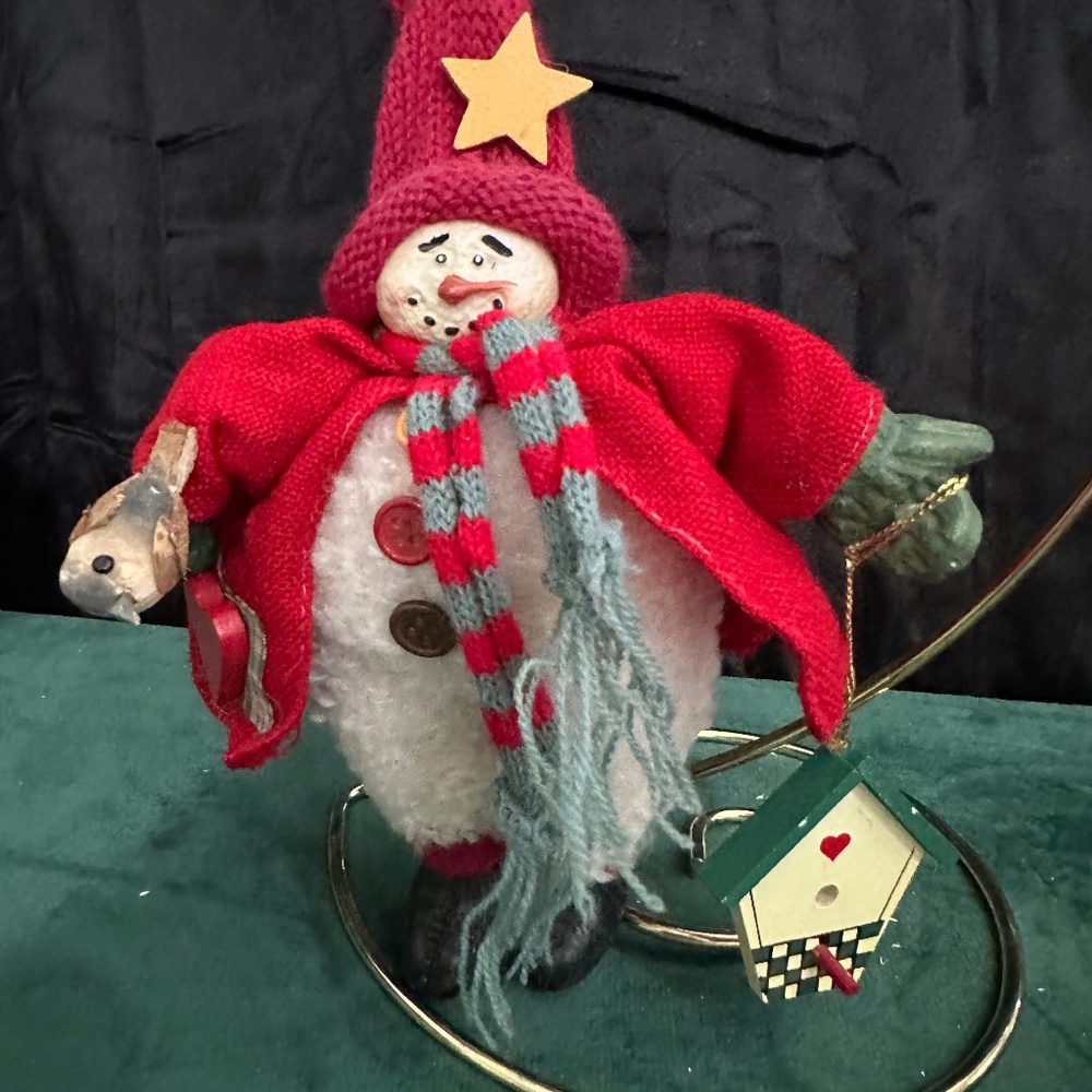 Kurt Adler 6” , snowman ornament